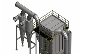 Filtro de Manga Fluxo Reverso